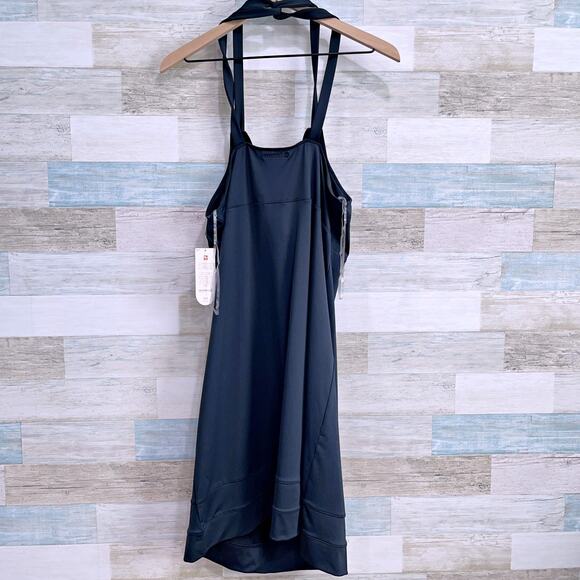 Merrell Lily Dress Black Activewear Opti-Wick UPF 50+ Bra Stretch Womens Large - Picture 3 of 6